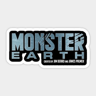 Monster Earth logo Sticker